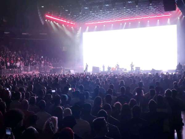 Madison Square Garden, section: 106, row: 1, seat: 1