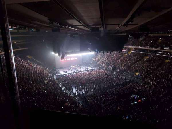 Madison Square Garden, section: 301, row: 1, seat: 3