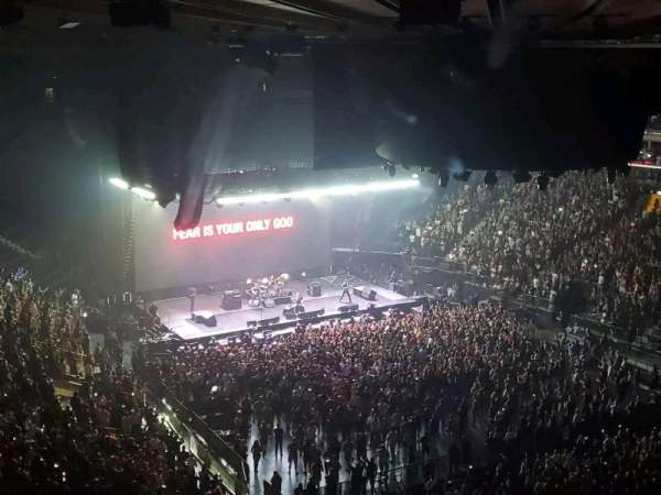 Madison Square Garden, section: 301, row: 1, seat: 3