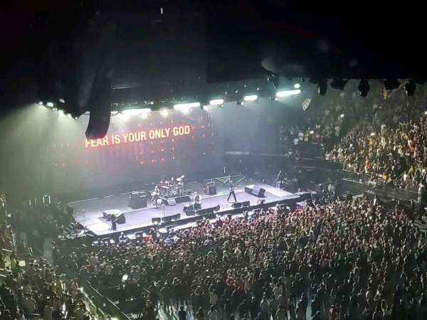 Madison Square Garden, section: 301, row: 1, seat: 3