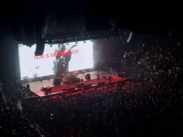 Madison Square Garden, section: 301, row: 1, seat: 3