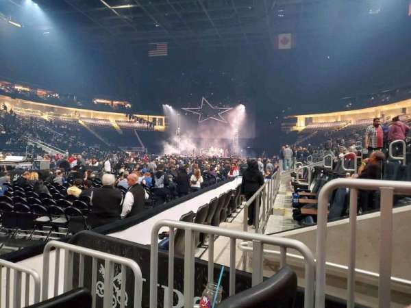 UBS Arena, section: 106, row: 4, seat: 17