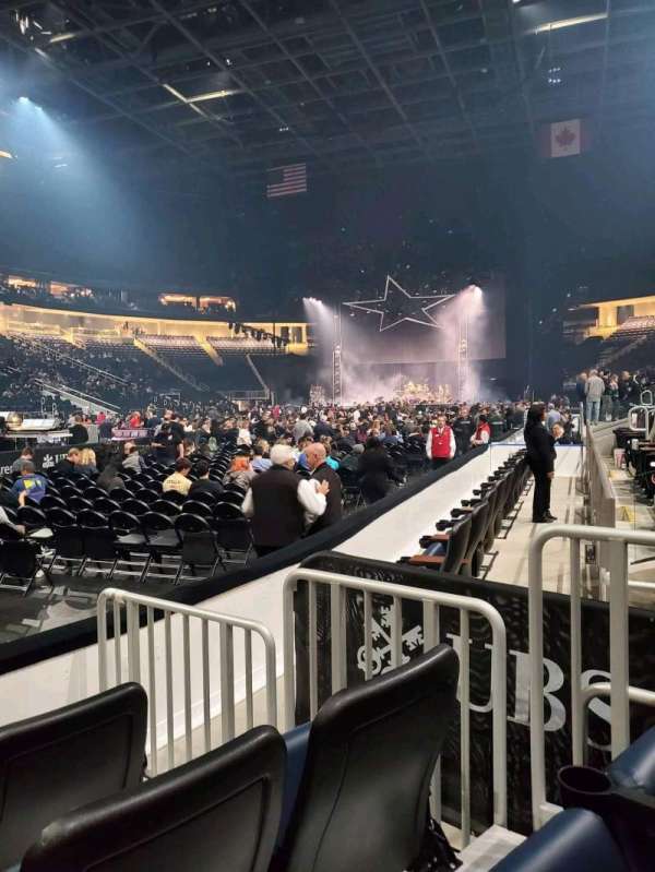 UBS Arena, section: 106, row: 4, seat: 18