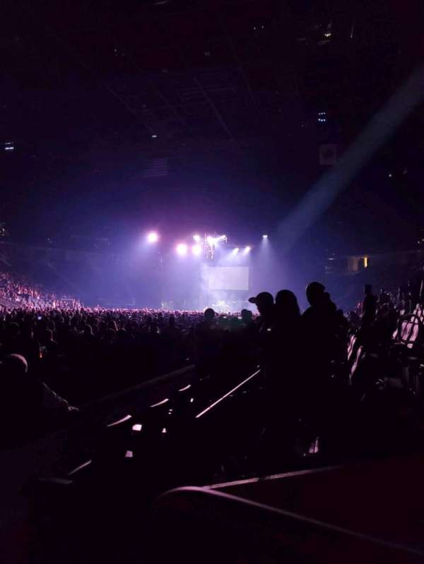 UBS Arena, section: 106, row: 4, seat: 15