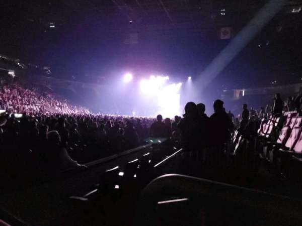 UBS Arena, section: 106, row: 4, seat: 15