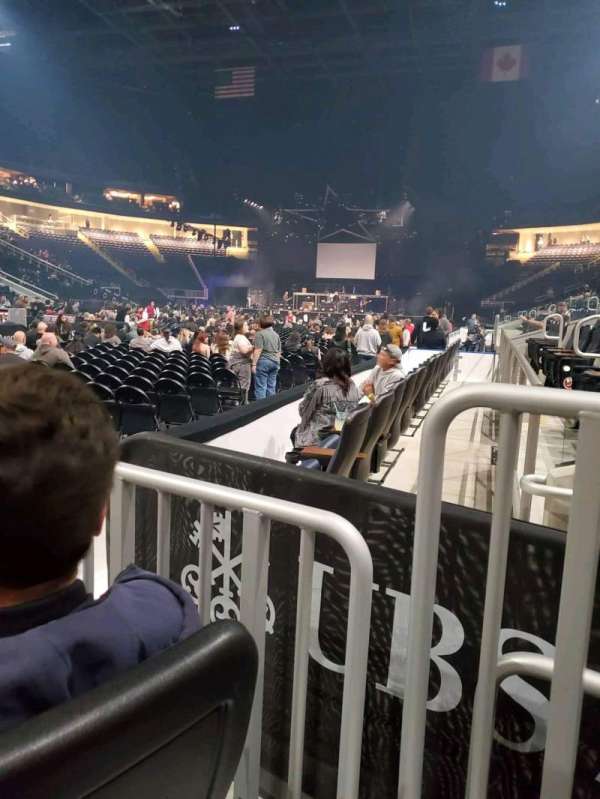 UBS Arena, section: 106, row: 3, seat: 16