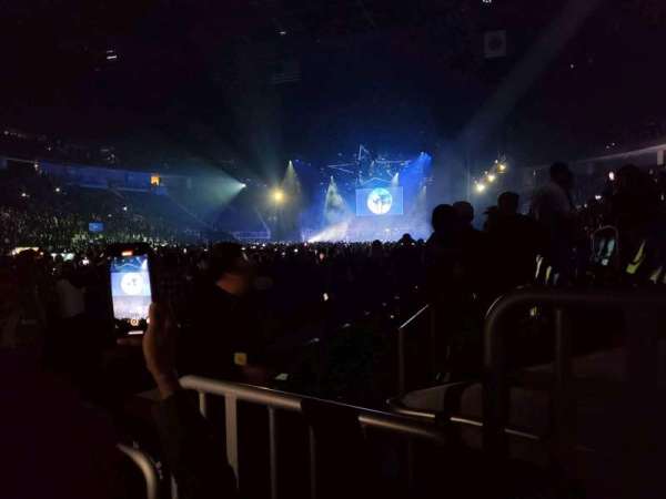 UBS Arena, section: 106, row: 4, seat: 16
