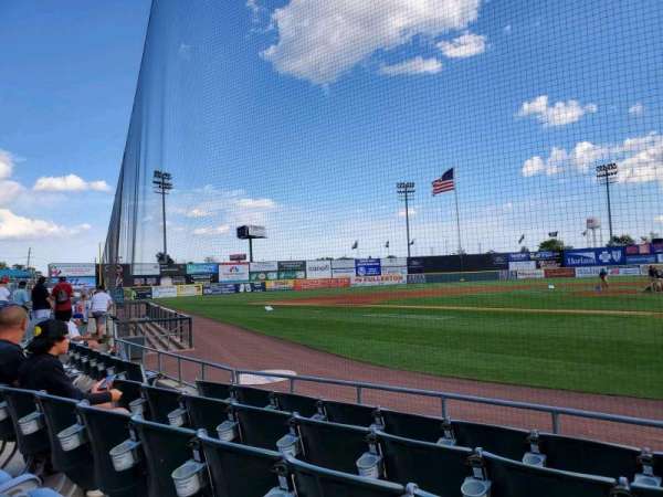 TD Bank Ballpark, section: 106, row: E, seat: 1
