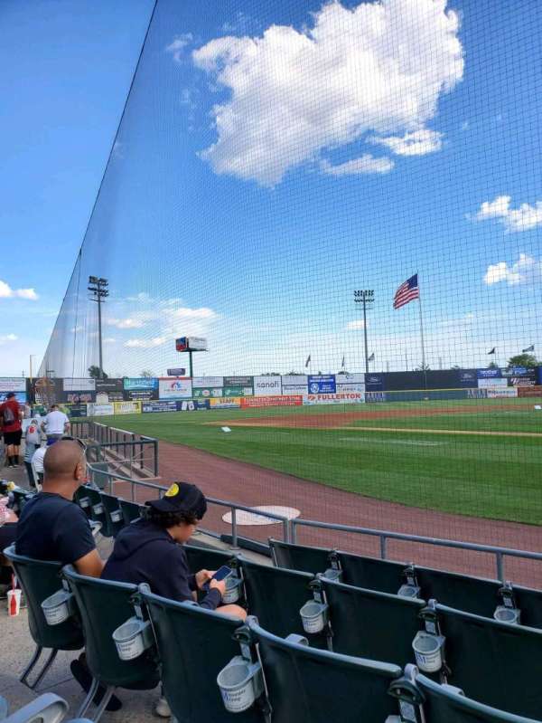 TD Bank Ballpark, section: 106, row: E, seat: 4