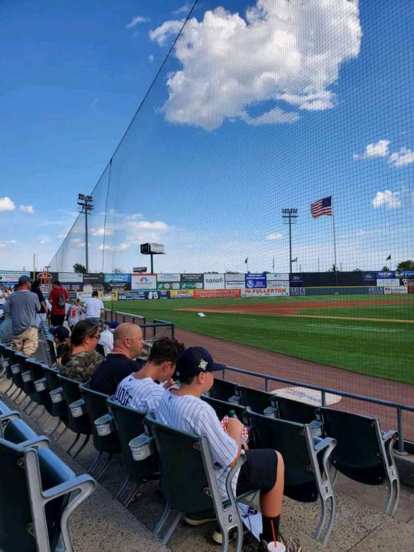 TD Bank Ballpark, section: 106, row: E, seat: 9