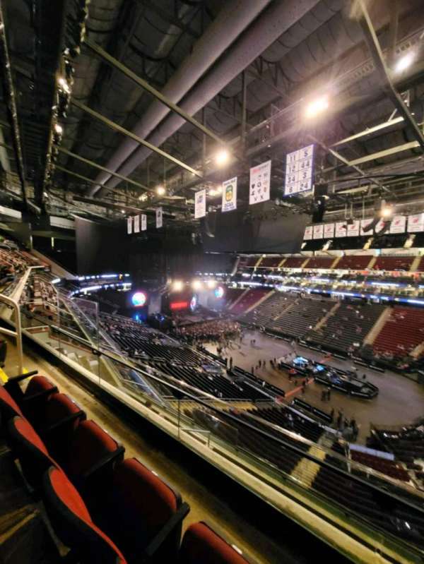Prudential Center, section: 132, row: 2, seat: 12