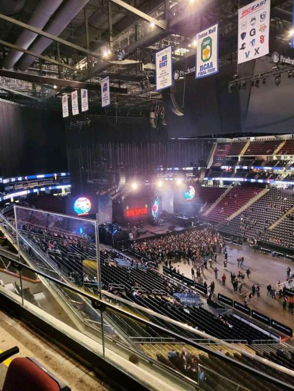 Prudential Center, section: 132, row: 2, seat: 14