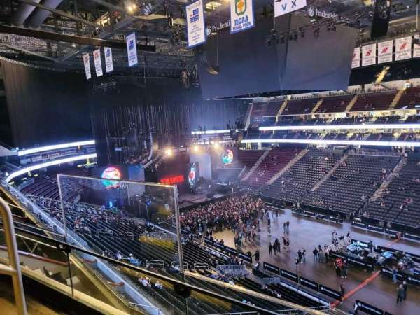 Prudential Center, section: 132, row: 2, seat: 15