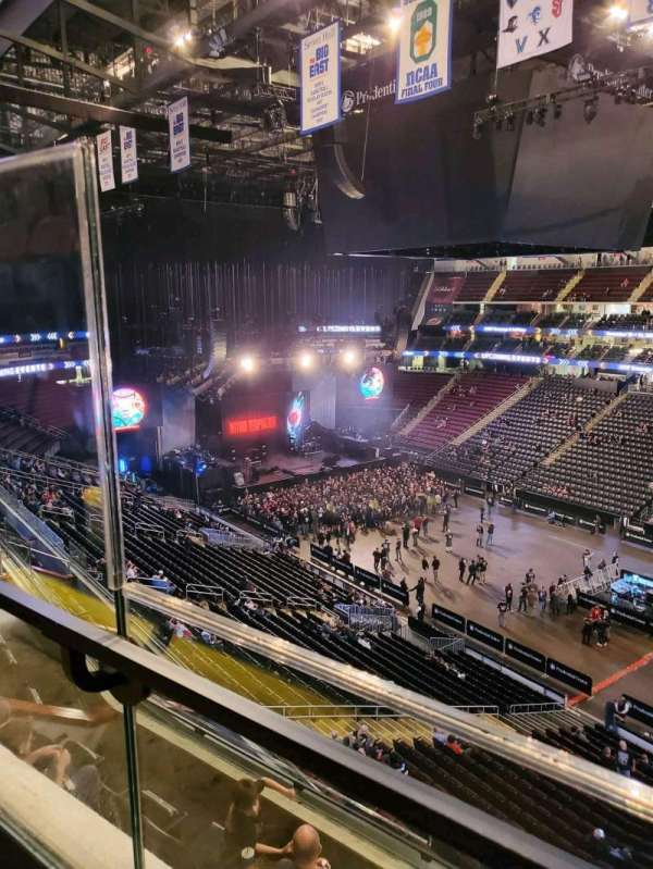 Prudential Center, section: 132, row: 1, seat: 15