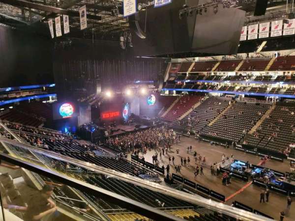 Prudential Center, section: 132, row: 1, seat: 14