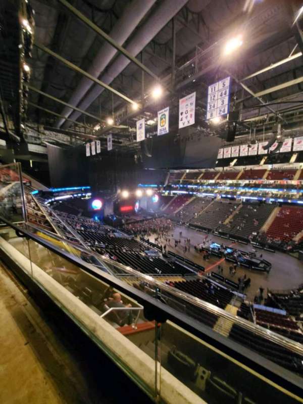 Prudential Center, section: 132, row: 1, seat: 13