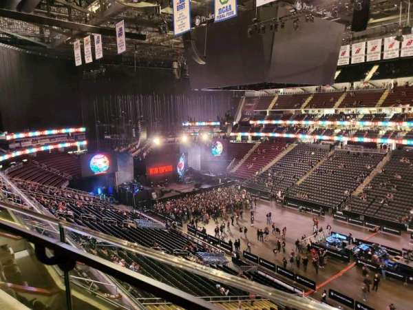 Prudential Center, section: 132, row: 1, seat: 12