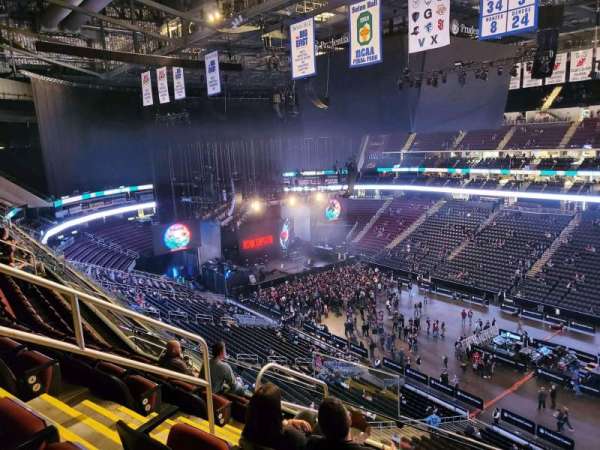 Prudential Center, section: 132, row: 6, seat: 14