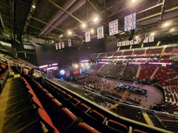 Prudential Center, section: 131, row: 3, seat: 8