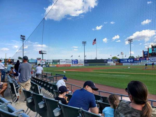 TD Bank Ballpark, section: 108, row: E, seat: 3