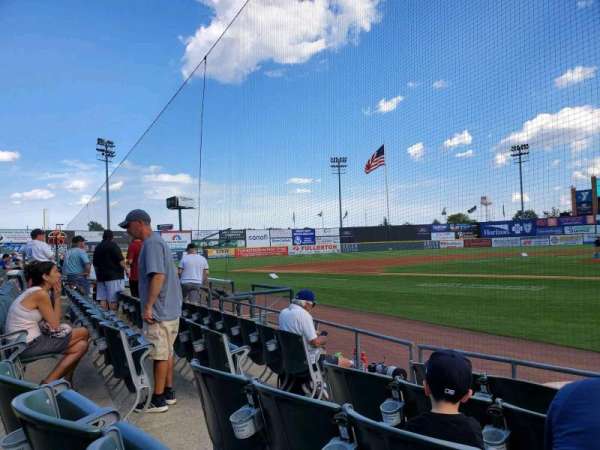 TD Bank Ballpark, section: 108, row: E, seat: 5