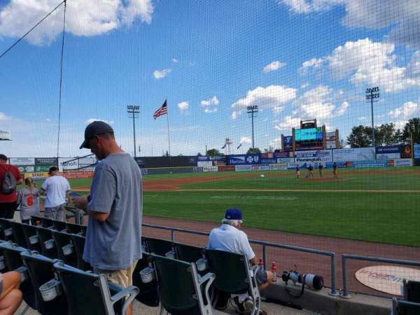 TD Bank Ballpark, section: 108, row: E, seat: 9
