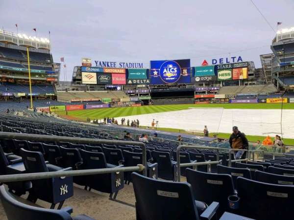 Yankee Stadium, section: 121B, row: 13, seat: 9
