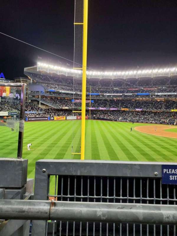 Yankee Stadium, section: 232A, row: 1, seat: 12