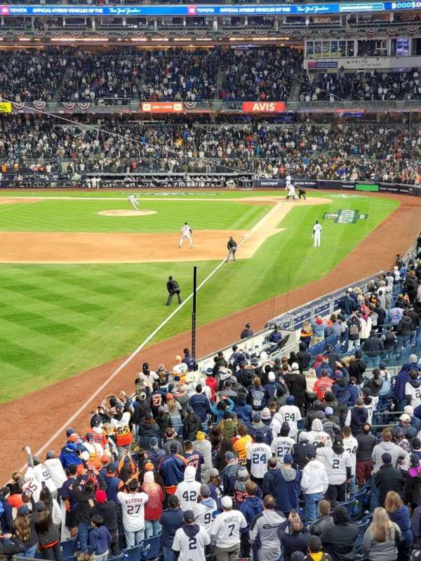 Yankee Stadium, section: 232A, row: 1, seat: 11