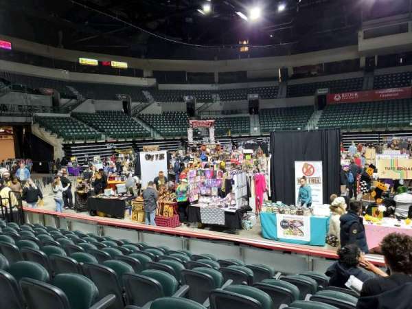 Cure Insurance Arena, section: 117, row: GG, seat: 4