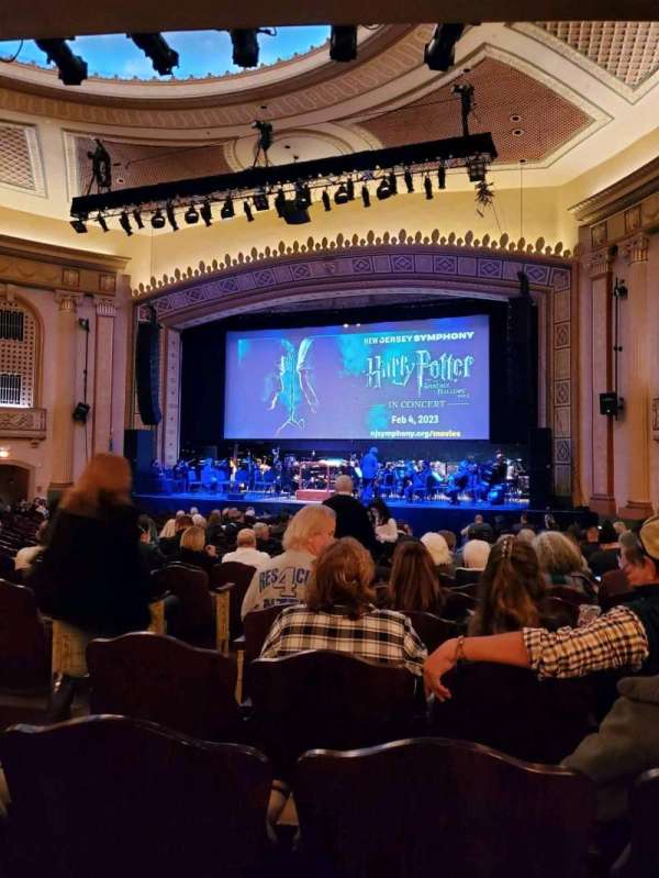 Hackensack Meridian Health Theatre, section: Orchestra R, row: W, seat: 8