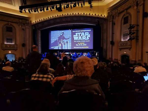 Hackensack Meridian Health Theatre, section: Orchestra R, row: W, seat: 10