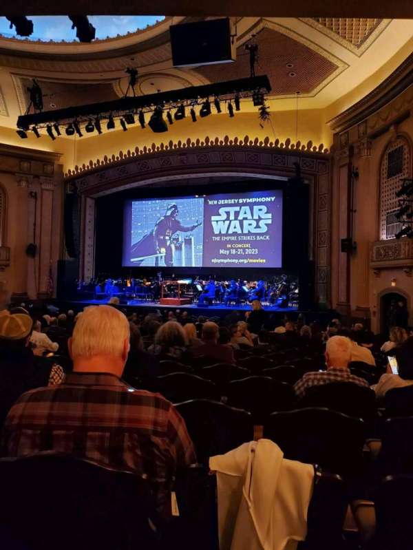 Hackensack Meridian Health Theatre, section: Orchestra R, row: W, seat: 16
