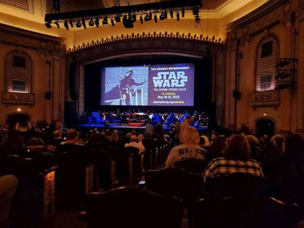 Hackensack Meridian Health Theatre, section: Orchestra R, row: W, seat: 4