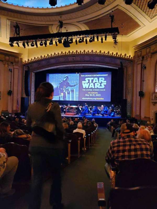 Hackensack Meridian Health Theatre, section: Orchestra R, row: W, seat: 2