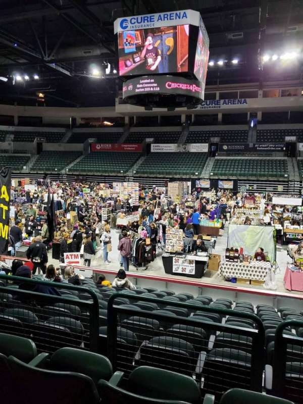 Cure Insurance Arena, section: 115, row: C, seat: 8