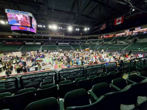 Cure Insurance Arena, section: 115, row: C, seat: 6
