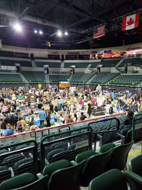 Cure Insurance Arena, section: 115, row: C, seat: 5