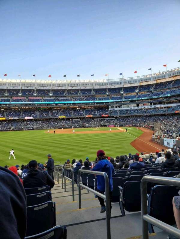 Yankee Stadium, section: 134, row: 16, seat: 1