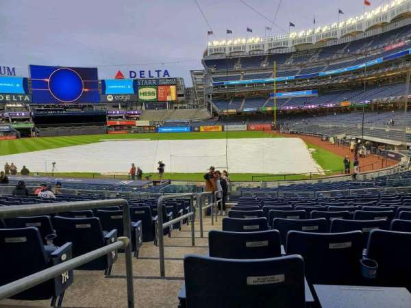 Yankee Stadium, section: 121B, row: 13, seat: 10