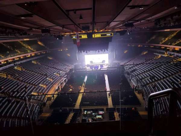 Madison Square Garden, section: 305, row: 2, seat: 10