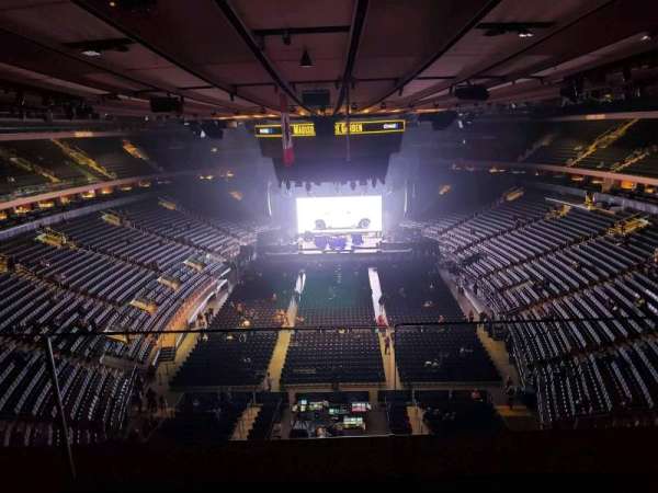 Madison Square Garden, section: 305, row: 2, seat: 8