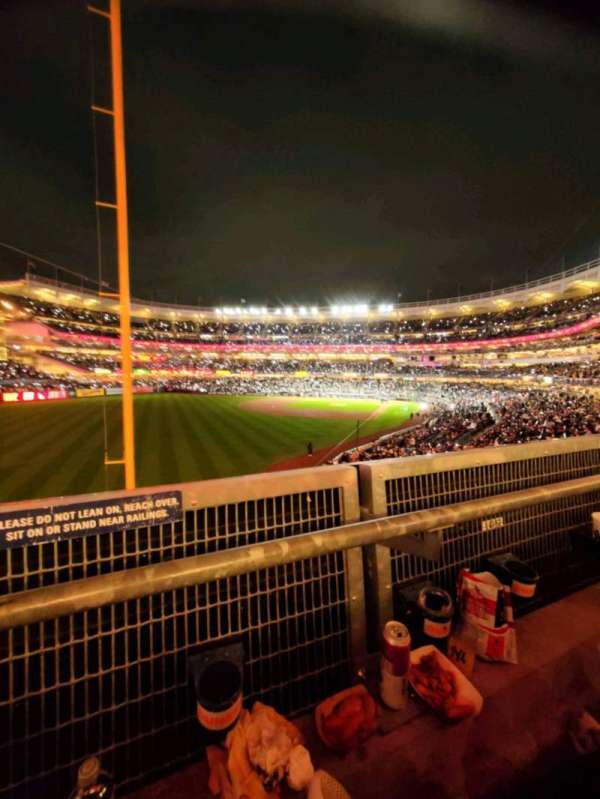 Yankee Stadium, section: 232A, row: 1, seat: 11