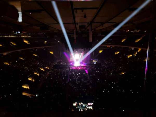 Madison Square Garden, section: 305, row: 1, seat: 1