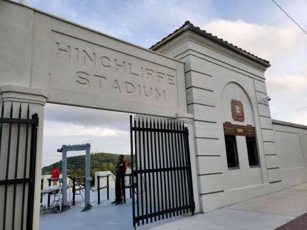 Hinchliffe Stadium, section: Exterior