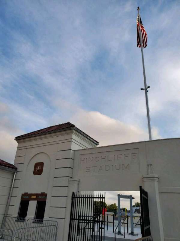 Hinchliffe Stadium, section: Exterior