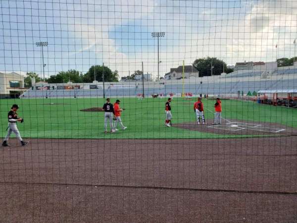 Hinchliffe Stadium, section: 16, row: 1, seat: 19