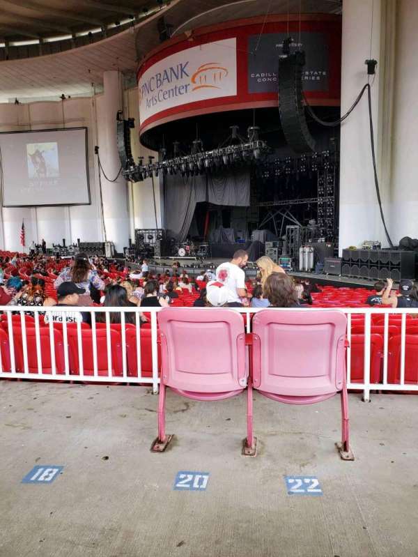 PNC Bank Arts Center, section: 201, row: A, seat: 36