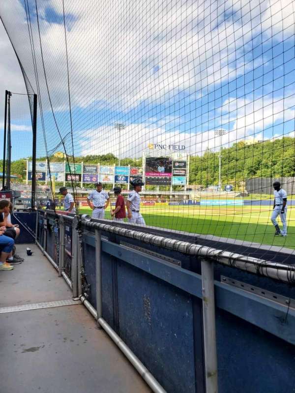 PNC Field, Scranton, section: 23, row: 1, seat: 5