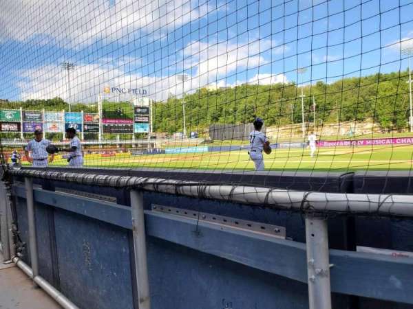 PNC Field, Scranton, section: 23, row: 1, seat: 5